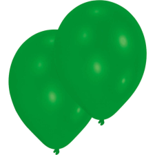 Léggömb, lufi 25 db-os 11 inch (27,5 cm) Green party kellék
