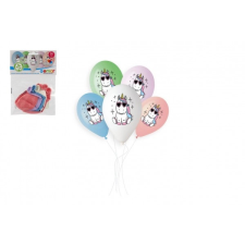 léggömbök unikornis mintával 33 cm party kellék