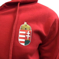 Legjobb ajándékok tára Kft. Magyarország pulóver felnőtt kapucnis-zippes HUNGARY piros