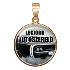 Legjobb autószerelő medál lánccal vagy kulcstartóval medál