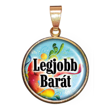 Legjobb barát – medál lánccal vagy kulcstartóval nyaklánc