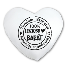 Legjobb barát pecsét - Párna lakástextília