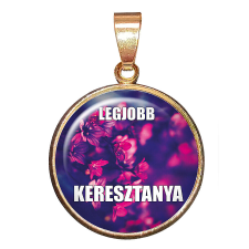 Legjobb keresztanya – medál lánccal vagy kulcstartóval nyaklánc