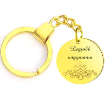 Legjobb nagymama kulcstartó, választható több formában és színben kulcstartó
