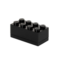 LEGO 40121733 Copenhagen Mini Box 8 Műanyag Gyerek Uzsonnás doboz 0,2L - Fekete babaétkészlet