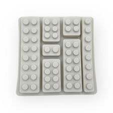  Lego bonbon forma, szilikon,7 db, 10,5×10,5 cm sütés és főzés