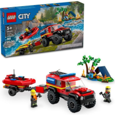 LEGO City - 4x4 Tűzoltóautó mentőcsónakkal (Lego, 60412) lego