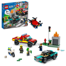 LEGO City Fire Tűzoltás és rendőrségi hajsza 60319 lego