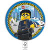LEGO City papírtányér 8 db-os 23 cm FSC