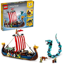 LEGO Creator: 31132 Viking hajó és a Midgard kígyó lego