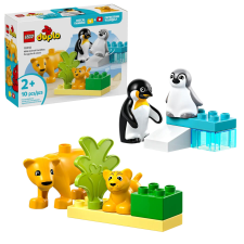 LEGO DUPLO Állatcsaládok a vadvilágban: Pingvinek és oroszlánok 10442 lego