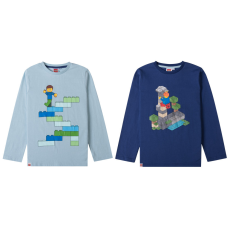  Lego gyerek hosszú ujjú póló, felső 3-8 év