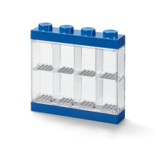 LEGO Gyűjtődoboz, minifiguráknak, 8 rekesz, LEGO, kék (L40650005) bútor