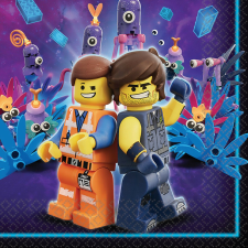 Lego kaland Movie szalvéta 16 db-os 33x33 cm papírárú, csomagoló és tárolóeszköz