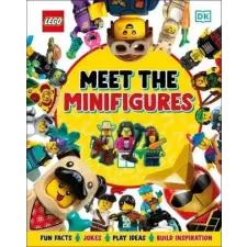  Lego Meet the Minifigures idegen nyelvű könyv