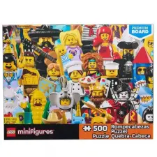 LEGO Minifugurák: 500 db-os kirakó- Minifigura nagykollázs puzzle, kirakós