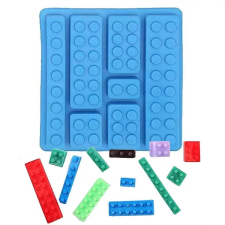  Lego mintájú szilikon forma 7 adag sütés és főzés