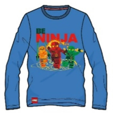 LEGO Ninjago Be Ninja Blue gyerek hosszú ujjú póló, felső 5 év / 110 cm gyerek pulóver, kardigán