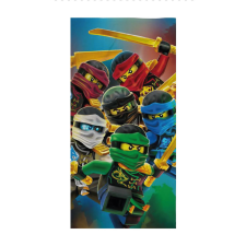 LEGO Ninjago Golden Weapons fürdőlepedő, strandtörölköző 70x140cm (Fast Dry) lakástextília
