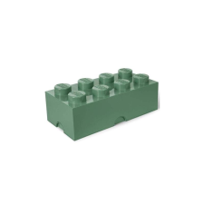 LEGO Storage Brick 8 Tárolódoboz 25x50cm - Homokzöld (40041747) bútor