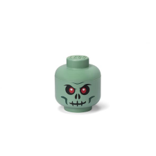 LEGO Tárolódoboz, fej, kicsi, LEGO, Green Skeleton (L40310803) bútor