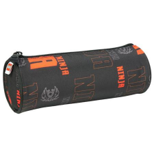 LEGO Tolltartó, henger alakú, cipzáras, LEGO "Ninjago Dragon Energy", fekete-mintás tolltartó