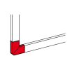 LEGRAND 010790 DLP kanyarelem 150x65 mm-es csatornához
