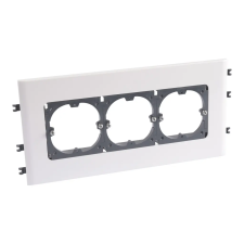 LEGRAND 010934 DLP Ø60 szerelvényhármas keret, 130-as fedélhez villanyszerelés
