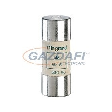 LEGRAND 015063 Lexic hengeres olvadóbiztosító 63A aM 22 x58 ütőszeg nélkül villanyszerelés