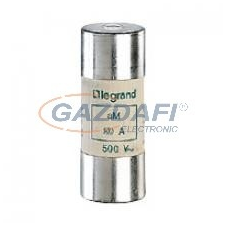 LEGRAND 015096 Lexic hengeres olvadóbiztosító 100A aM 22 x58 ütőszeg nélkül villanyszerelés