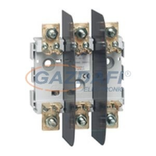 LEGRAND 019943 LEGRAND késes aljzat 000/00 3P 100A M8 kalapsínre is rözíthető villanyszerelés