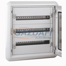 LEGRAND 020013 XL3 160 3 sor 72 mod süllyesztett elosztószekrény villanyszerelés