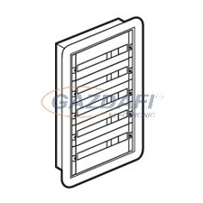 LEGRAND 020015 XL3 160 5 sor 120 mod süllyesztett elosztószekrény villanyszerelés