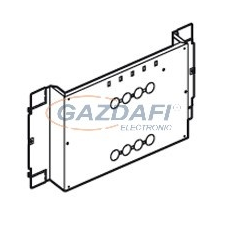 LEGRAND 020657 XL3 szerelőlap 850mm 1 v 2 DPX-IS 630-hoz 36mod. villanyszerelés