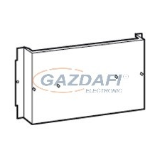 LEGRAND 020670 XL3 szerelőlap 850mm 1-3 DPX 250/630-hoz 36mod. villanyszerelés