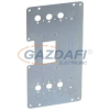 LEGRAND 020796 XL3 4000 készülék rögzítőlap DPX 250 vízszintes melső motorral, vagy anélkül