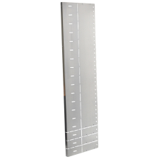 LEGRAND 020848 XL3 függőleges elválasztás hátsó sínekhez, 725mm mély ( Legrand 020848 ) villanyszerelés