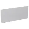 LEGRAND 020995 XL3 tömör fém előlap 400mm 36 moduloscsav.