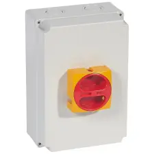 LEGRAND 022175 Tokozott főkapcsoló 3P 50A villanyszerelés