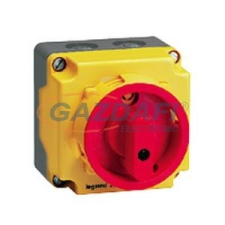 LEGRAND 022662 Tokozott főkapcsoló 4P 12A villanyszerelés