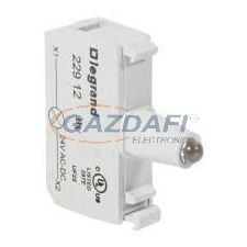 LEGRAND 022911 Osmoz csavaros fényforrás elem - piros 24V ~/= villanyszerelés