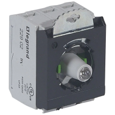 LEGRAND 023018 Osmoz csavaros aljzat - 2 Z 230V~ - zöld villanyszerelés