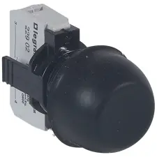 LEGRAND 023713 Osmoz süllyesztett nyomógomb - Z - fekete IP67 villanyszerelés