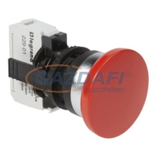 LEGRAND 023716 Osmoz gombafejű nyomógomb - Ny - piros Ø40 villanyszerelés