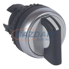 LEGRAND 023903 Osmoz forgatókaros 2 fix V állású kapcsoló - fekete villanyszerelés