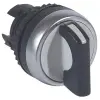 LEGRAND 023903 Osmoz forgatókaros 2 fix V állású kapcsoló - fekete