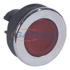 LEGRAND 024040 Osmoz extralapos reteszelt világító nyomógomb - piros Ø30 villanyszerelés