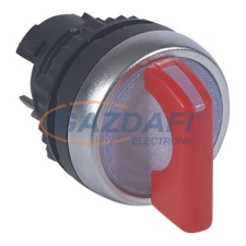 LEGRAND 024051 Osmoz forgatókaros 3 fix állású világító kapcsoló - piros villanyszerelés