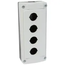 LEGRAND 024204 Osmoz üres doboz 4 lyuk - szürke villanyszerelés