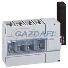 LEGRAND 026647 DPX-IS 250 250A 4P jobb oldali kapcsolás, kioldóval felszerelhető villanyszerelés